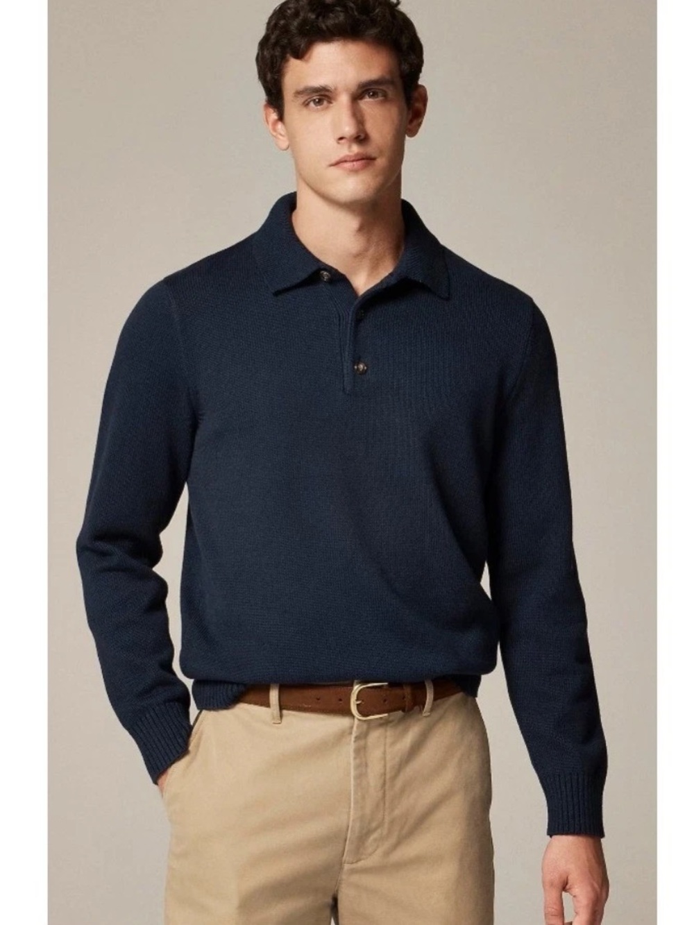 J.CREW Heritage Cotton Sweater-Polo